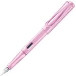 Lamy safari lightrose F&uuml;ller mit LH-Stahlfeder in Strichbreite M | Lamy F&uuml;ller mit