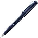 Lamy safari dark dusk F&uuml;ller mit polierter Stahlfeder in Strichbreite M | Lamy