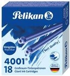 Pelikan Gro&szlig;raum-Tintenpatrone 4001 Tinte K&ouml;nigsblau, 18 St&uuml;ck | Pelikan