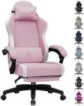 GTPLAYER Gaming Stuhl Ergonomischer, PC Stuhl Atmungsaktiver Stoff, Gro&szlig; und...