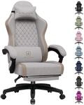 GTPLAYER Gaming Stuhl Ergonomischer, PC Stuhl Atmungsaktiver Stoff, Gro&szlig; und...