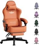 GTPLAYER Gaming Stuhl, Atmungsaktiver B&uuml;rostuhl,b&uuml;rostuhl ergonomisch,...