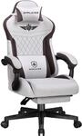GTPLAYER Gaming Stuhl, Ergonomischer Gamer Stuhl aus Stoff mit...