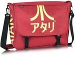 DIFUZED SAC Atari Avec BANDOUILLERE ET Logo JAPONAIS Kinder-Rucksack, 47 cm, Rot