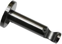 Gardinia 10011153 Traeger f&uuml;r Gardinenstangen 1-l&auml;ufig offen, Serie Chicago,