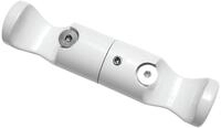 Gardinia 11273 Deckentr&auml;ger Adapter f&uuml;r Gardinenstangen, Serie Chicago, Durchmesser