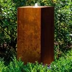 K&Ouml;HKO&reg; W&uuml;rfelbrunnen &bdquo;Peru H&ouml;he 69 cm Gartenbrunnen 31005 aus Cortenstahl...