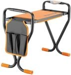 FUXTEC Gartenhocker FX-KB1 Kniebank f&uuml;r den Garten, klappbar &ndash; bis 100 kg...