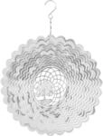 Kinetic Art H&auml;nge Windspiel 3D Metall Tree of Life inkl. Aufh&auml;ngung | Edelstahl,