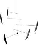 Flensted Tango, Black Mobiles, Folie, Schwarz, 105cm