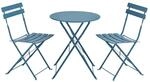 [en.casa] Bistroset Caprile Balkonset 3-TLG. Bistrotisch mit 2 St&uuml;hlen...