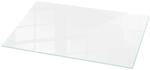 Tulup Glasplatte f&uuml;r Tisch 140x70 cm Tafelglas Dekoration f&uuml;r K&uuml;che und...