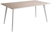 Beliani Gartentisch Sinterstein Travertin Optik beige rechteckig 160 x 90 cm mit