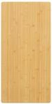 vidaXL Tischplatte 40x80x4 cm Bambus