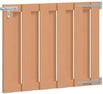 vidaXL Gartentor 100 x 80 cm WPC und Aluminium Braun