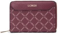 L.CREDI Geldb&ouml;rse Filiberta Zip Around Wallet Cherry Shade Beere 