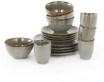 Mica Decorations Tabo Keramikset 16-teilig f&uuml;r den Alltag - Geschirrset f&uuml;r 4
