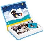 Janod - Magneti'book Die Polartiere - Magnetisches Lernspiel 30 Magnete + 10 Vorlagen