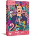Trefl - Puzzle 1000 Teile, Eine bl&uuml;hende Seele,Premium Plus, Frida Kahlo | F&uuml;r