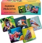 Starnberger Spiele - Farbenpr&auml;chtig Memospiel f&uuml;r Erwachsene, Kinder | Tier...