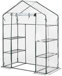[en.casa] Gew&auml;chshaus Hoorn Tomatengew&auml;chshaus 140 x 73 x 195 cm...