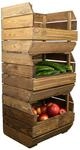 Kistenkolli Altes Land Kartoffelsteige 40x33x30 cm Gem&uuml;sekiste Obsthorde...