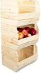 Kistenkolli Altes Land Kartoffelsteige 40x33x30 cm Gem&uuml;sekiste Obsthorde...