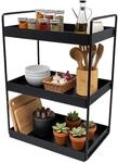Relaxdays Gew&uuml;rzregal, 3 Etagen, platzsparend, K&uuml;chenorganizer, HBT: 44 x 26 x 18
