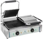Royal Catering - RCKG-3600-G - Doppel Kontaktgrill Tischgrill Sandwich Maker (2...