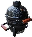 BBQ-First Grill, Tischgrill, Holzkohlegrill, Keramik-Grill