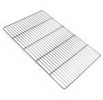 Edelstahl Grillrost eckig 54 x 34 cm rostfrei f&uuml;r Holzkohlegrill Gasgrill und...