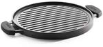 Tramontina TITANEX Gusseisen Wende-Grillplatte, 30 cm, pre-seasoned, | Beidseitig