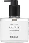 blomus Handseife SATOMI | 300 ml | Duft Fuji Tea | Farbe White | mit Bio Aloe Vera