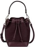 bugatti Julice Beuteltasche f&uuml;r Damen, Schultertasche aus gepr&auml;gtem Kunstleder