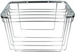 tecuro Handtuchkorb offen 260 x 150 x190 mm, Messing hochglanzverchromt -...