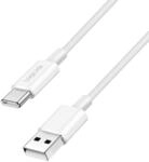 USB 2.0 Typ-C Anschlusskabel, A (Stecker) zu C (Stecker) mit Nylon-Ummantelung,...