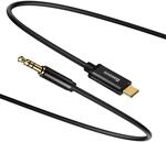 Baseus Typ-C Male to 3.5 Male Audio Kabel Yiven M01 Schwarz (CAM01-01)