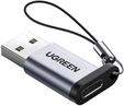 UGREEN USB 3.0 auf USB C Adapter 10Gbps, USB Adapter USB A Max 18W (Grau) |...