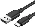 UGREEN USB-A & USB-C Lade- und Datenkabel 2 Meter Schwarz
