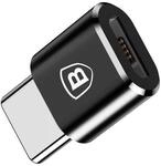 Baseus Adapter Micro USB auf USB Typ C, Schwarz