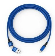 Smrter Nylon Speedy 2 in 1 Daten-& Ladekabel USB-A & USB Type-C&trade; Stecker,...