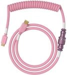 GLORIOUS Gaming Premium Coiled Keyboard Cable - Gold Plated USB-A (PC) to USB-C