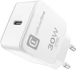 Cellularline USB Typ-C Travel Charger One 30W White