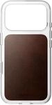 NOMAD Clear Leather Case | iPhone 18 Pro Max | Transparente Schutzh&uuml;lle mit