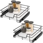 bremermann Teleskopschubladen 2er Set - 50 cm mit Einlegeboden,...
