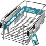 CASARIA Teleskopschublade Schrankauszug 30cm, Ausziehbarer Organzier | 27x44x14,