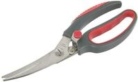 Metaltex 251801 Gefl&uuml;gel-und Allzweckschere Soft Touch, Schwarz/Rot
