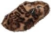 Verbenas York Feline Damen Hausschuh Textil Braun