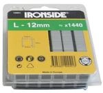Ironside 140041 Klammern 12 mm Typ L Inhalt: 1440 St&uuml;ck