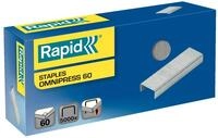 Rapid 5000562 Omnipress 60 verzinkt Heftklammern 5000 St&uuml;ck
